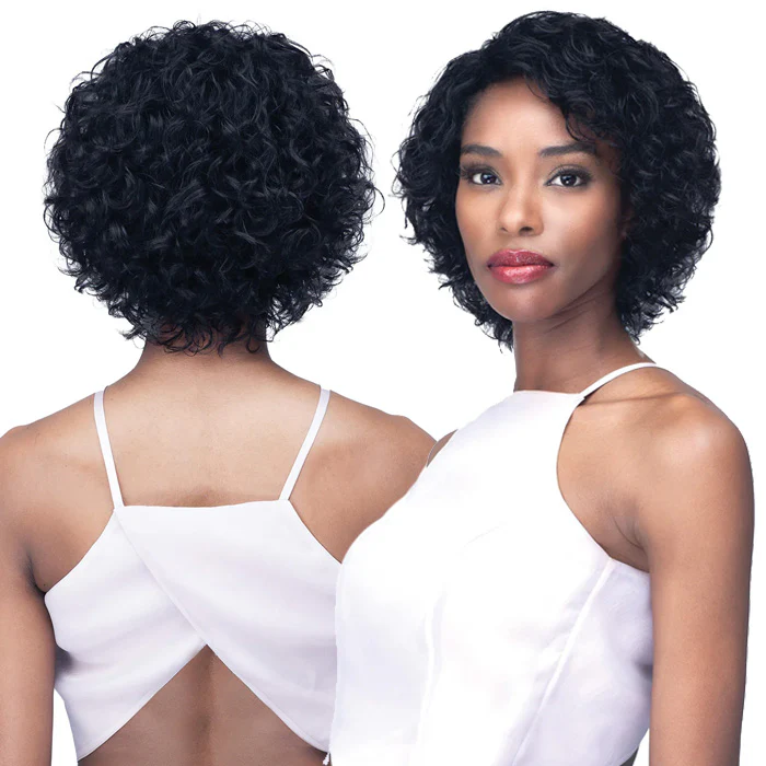 Bobbi Boss 100% Unprocessed Human Hair Wet & Wavy Flexfit Full Wig - MH1303 ELYNN - Image 2