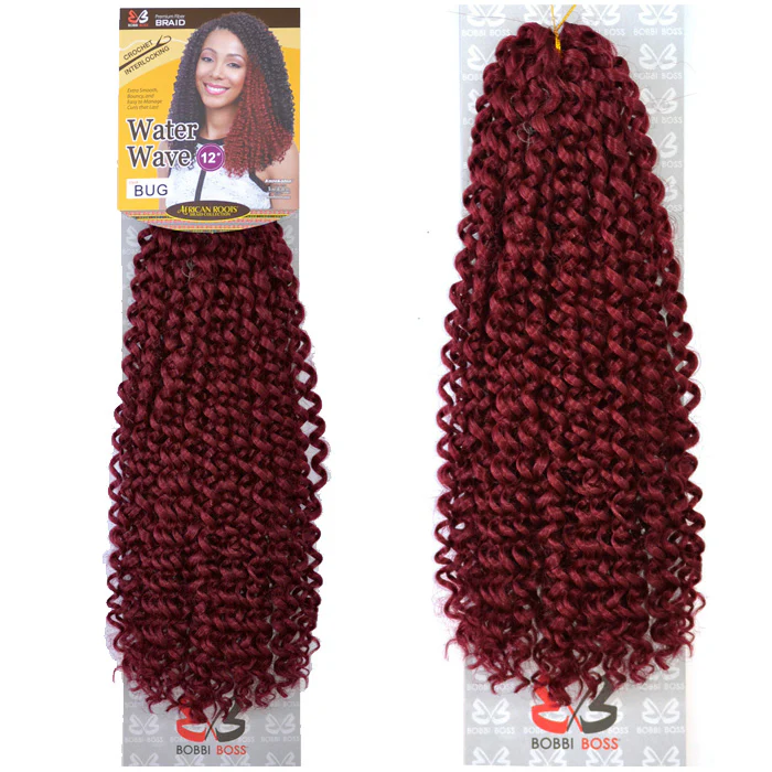 Bobbi Boss African Roots Crochet Braid - WATER WAVE 12" - Image 4