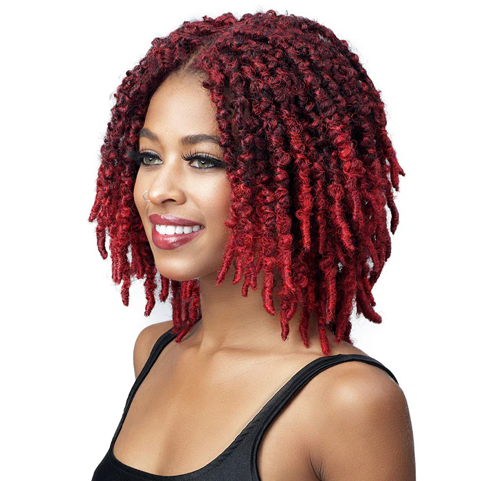 Bobbi Boss Braided 4x4 Lace Front Wig - MLF613 CALIF. BUTTERFLY LOCS 12 - Image 2