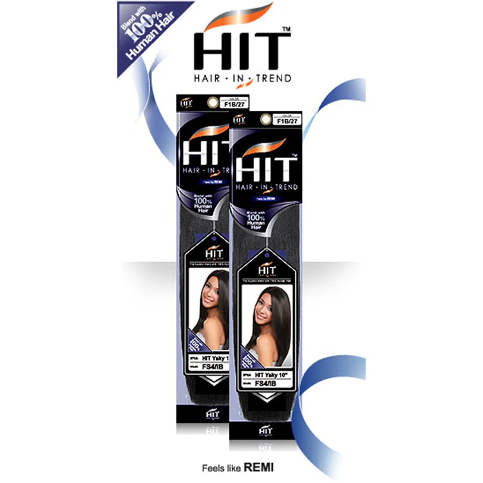Bobbi Boss Hit Human Hair Blend Weave - HIT YAKY 10-30" - Image 2