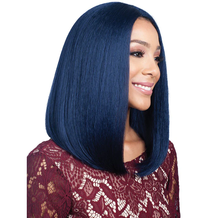 Bobbi Boss Human Hair Blend 4" Lace Part Front Wig - MBLF90 JUBA - Image 2