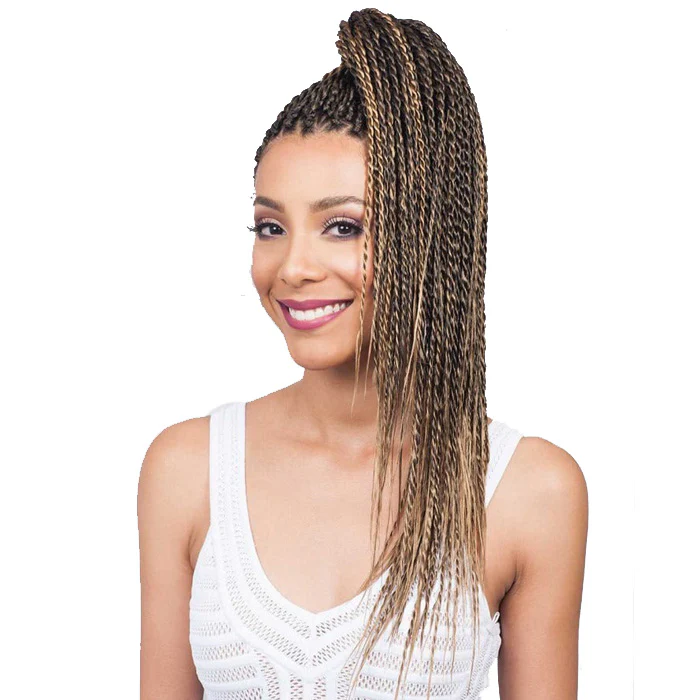 Bobbi Boss Pre-Stretched Crochet Braid - FEATHER TIP 54" - Image 2