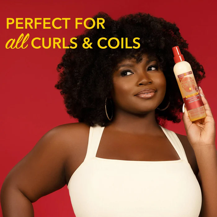 Creme of Nature Argan Oil from Morocco - STRENGTH & SHINE LEAVE-IN CONDITIONER 8.45 oz - Image 3