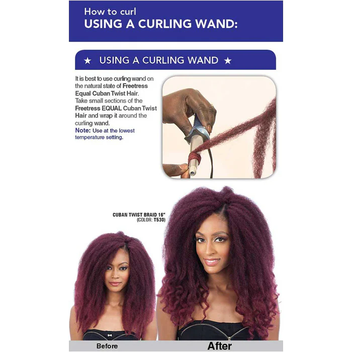 Equal by Shake N Go Cuban Double Strand Style Braid - CUBAN TWIST BRAID 12"/16"/24" - Image 11