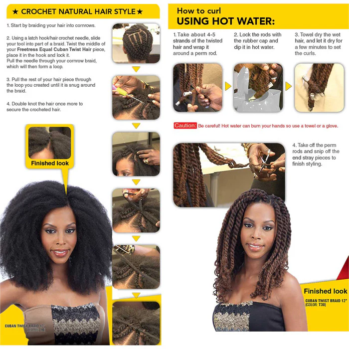 Equal by Shake N Go Cuban Double Strand Style Braid - CUBAN TWIST BRAID 12"/16"/24" - Image 12