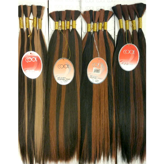 Essence Cool Human Hair Bulk Braids - YAKI STRAIGHT 14-18" - Image 3