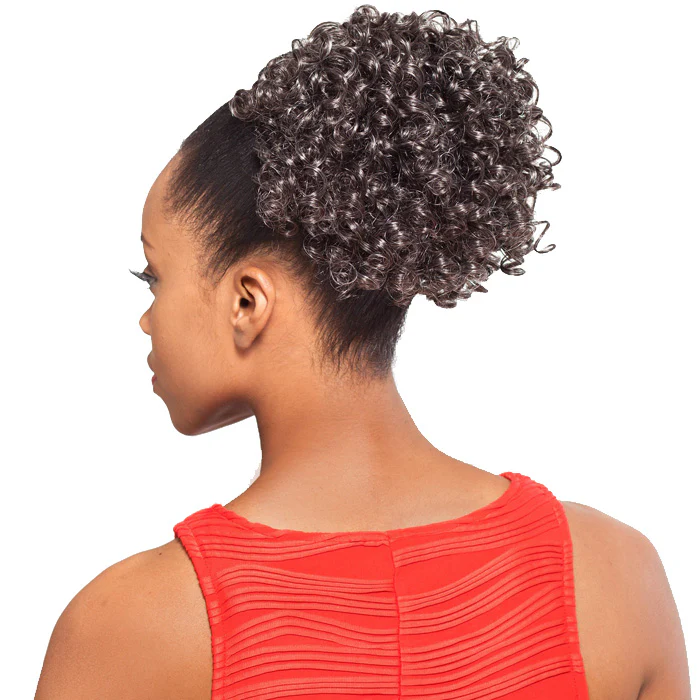 Foxy Silver Collection Drawstring Ponytail - DS 003