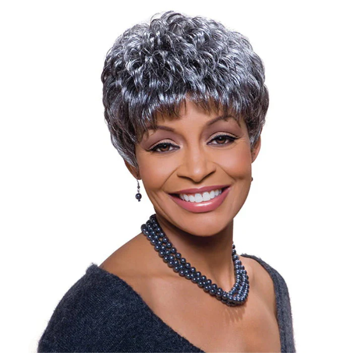 Foxy Silver Full Wig - SASSY