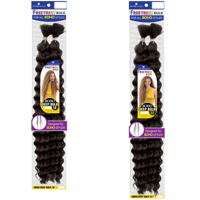 Freetress Bulk Braids - BOHO DEEP BULK 18"/22" - Image 3