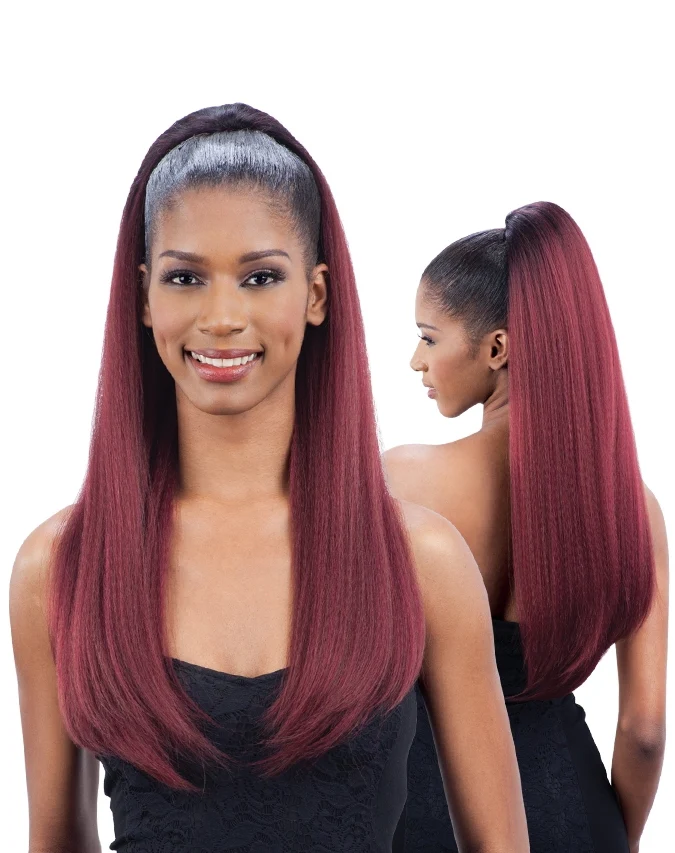 Freetress Equal Drawstring Ponytail YAKY BOUNCE 30 Inch - Image 3