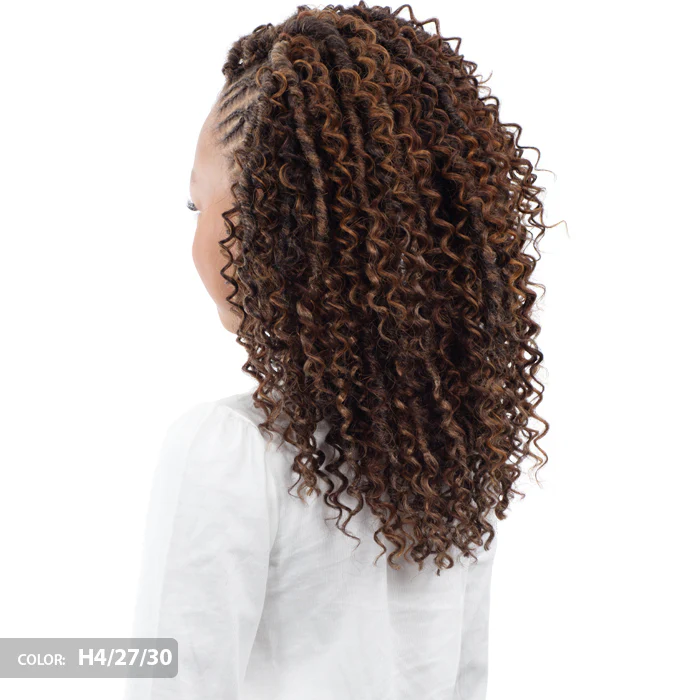 Freetress For Kids Pre-Looped Crochet Braids - WATER CURL BOHO LOCS 10" - Image 2