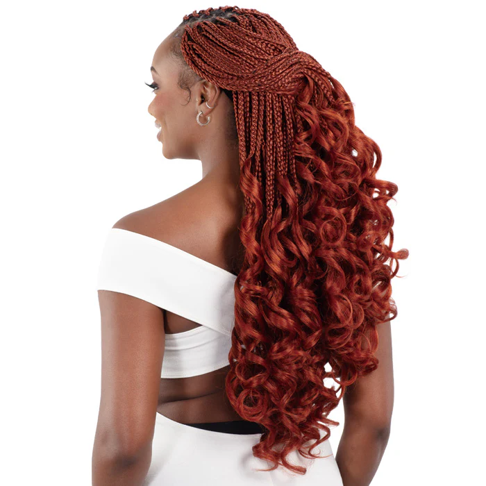 Freetress Pre-Stretched Crochet Braid - 4X FRENCH CURL BRAID 18" - Image 3