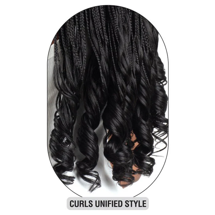 Freetress Pre-Stretched Crochet Braid - 4X FRENCH CURL BRAID 18" - Image 5