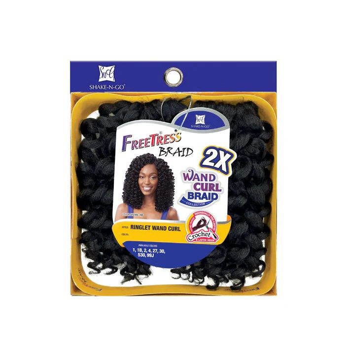 Freetress Wand Curl Crochet Braid - RINGLET WAND CURL 2X - Image 3