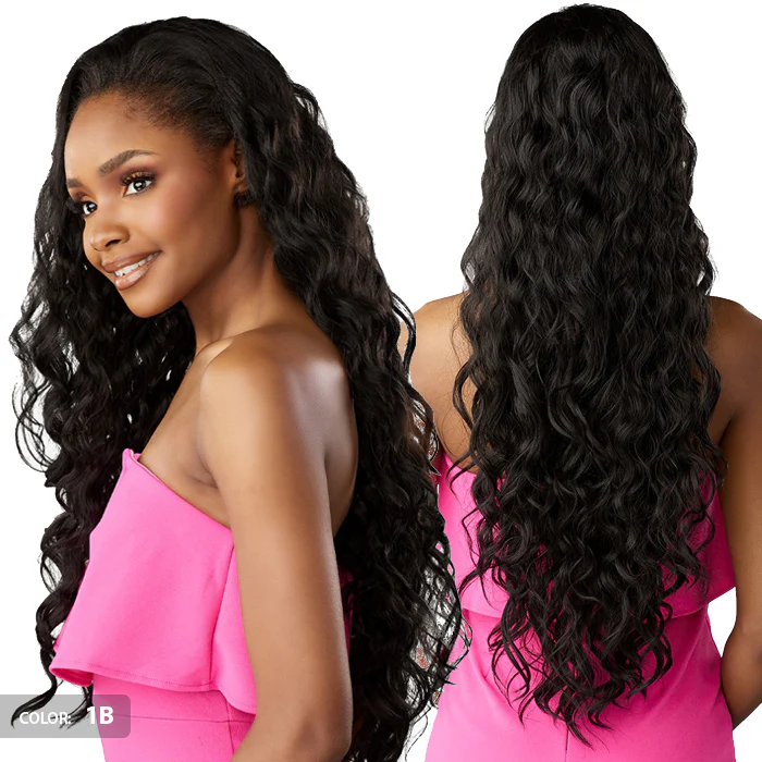 Instant Weave By Sensationnel Drawstring Cap Half Wig - IWD 24 - Image 4