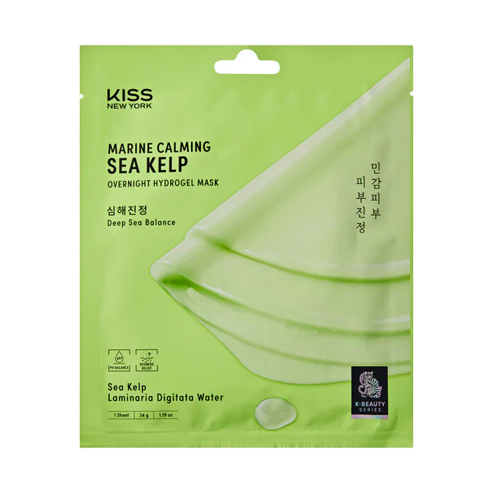 Ivy Beauty Kiss New York Marine Calming Sea Kelp Overnight Hydrogel Mask