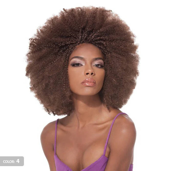 Janet Collection Noir 2 in 1 Value Pack Braid - AFRO KINKY BULK 24" - Image 5