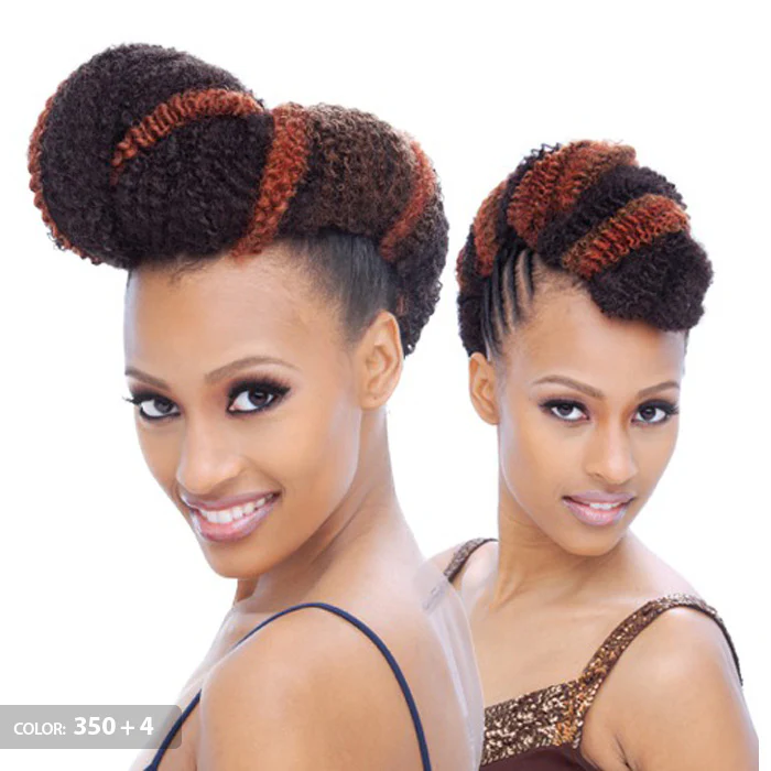 Janet Collection Noir 2 in 1 Value Pack Braid - AFRO KINKY BULK 24" - Image 7