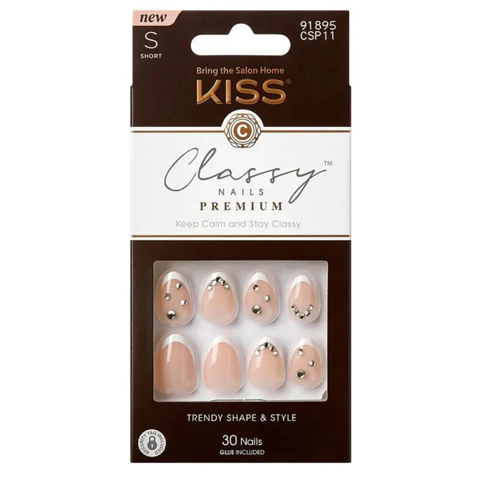 Kiss Classy Premium Nails - 30 Nails (CSP09-HIGHLIGHTS, CSP11-PREVALING, CSP014-ON STAGE) - Image 6
