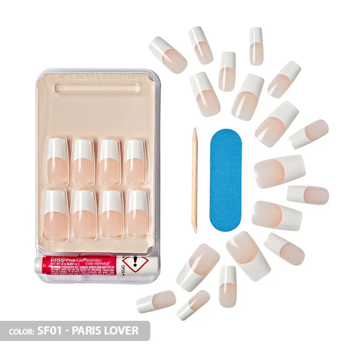 Kiss Salon Acrylic French Press-On Nails - Image 12