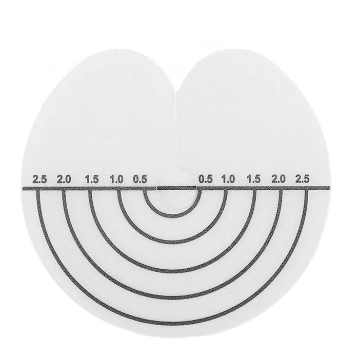 Lord & Cliff Plastic Fusion Disk Heat Guards for Hair Extension - One Pack (10 PCS)