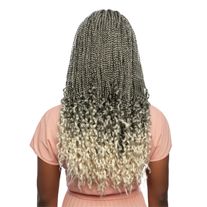 Mane Concept 4" Deep HD Inspire Braid Lace Wig - RCHB102 CRIMP ENDS BOX BRAID 22" - Image 4