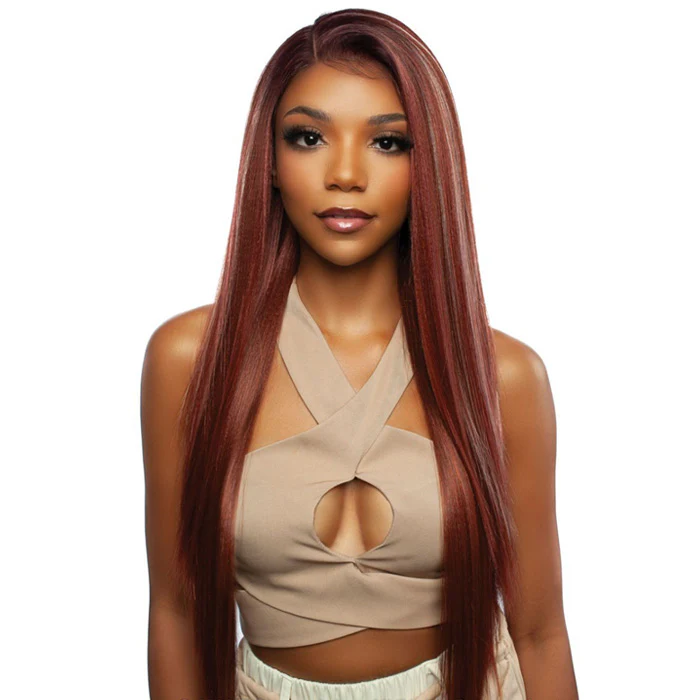 Mane Concept Brown Sugar Skinbond Lace Glueless 9x6" Pre-Plucked HD Lace Front Wig - BSSB201