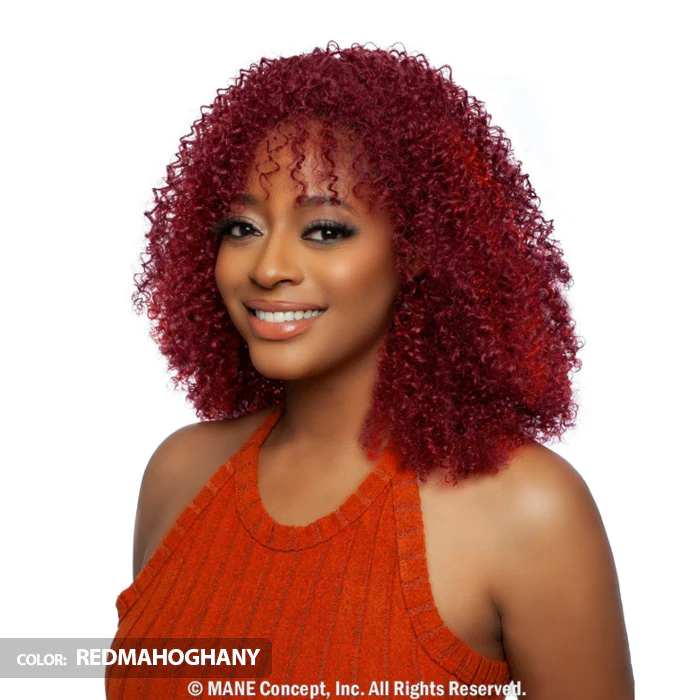 Mane Concept Brown Sugar Sugar Coat Human Hair Style Mix Glueless Half Wig - SUGAR 08 - Image 2