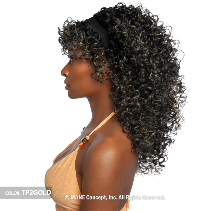 Mane Concept Brown Sugar SwitchUp Headband Wig Split Bang - BSSU102 SWITCH UP 02 - Image 4