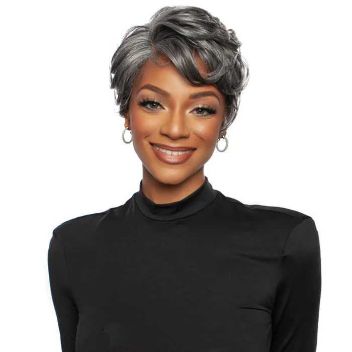 Mane Concept Red Carpet Glueless 4" Deep Parting HD Mature Slay Lace Front Wig - RCMS282 AQUA