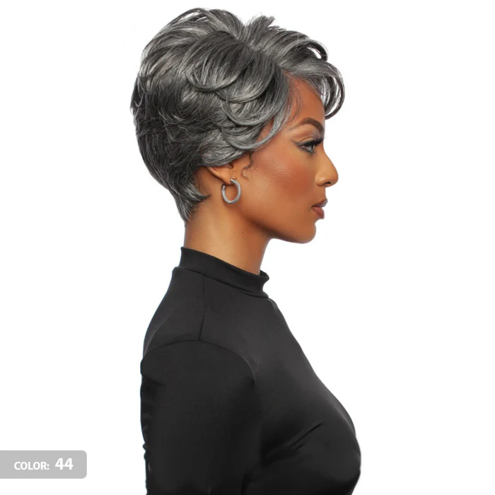 Mane Concept Red Carpet Glueless 4" Deep Parting HD Mature Slay Lace Front Wig - RCMS282 AQUA - Image 3