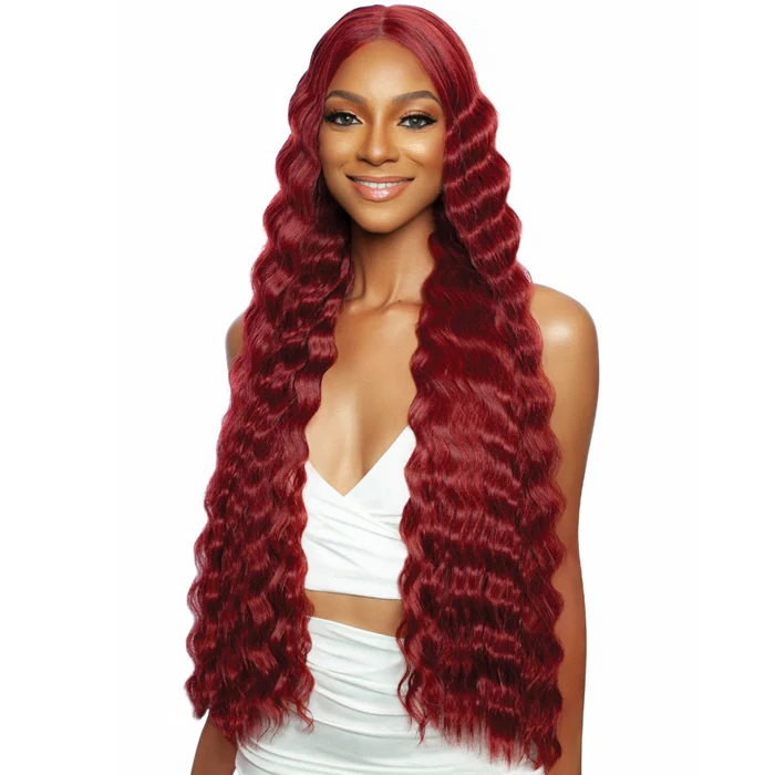 Mane Concept Red Carpet Synthetic Hair HD Invisible 6" Deep Lace Part Front Wig - RCHM203-LUMI
