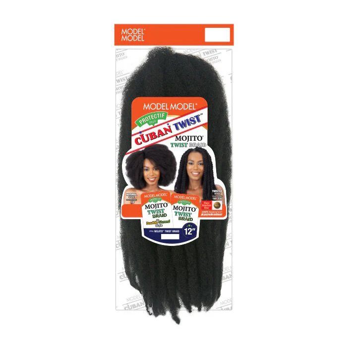 Model Model Cuban Twist Crochet Braids - MOJITO TWIST BRAID 16/24" - Image 10