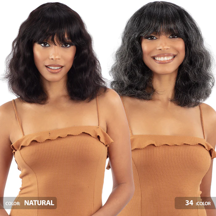 Model Model Dream Weaver 100% Human Hair Full Wig  - SOFT WAVE 14" - Image 2