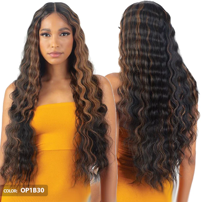 Model Model Gardenia 5" Deep HD Lace Part Wig - CAMELLIA - Image 2