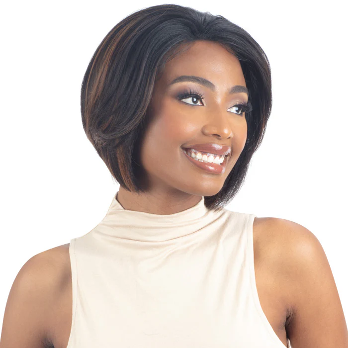 Model Model Miss Divine Glueless Human Hair Blend HD Lace Front Wig - JADA - Image 6