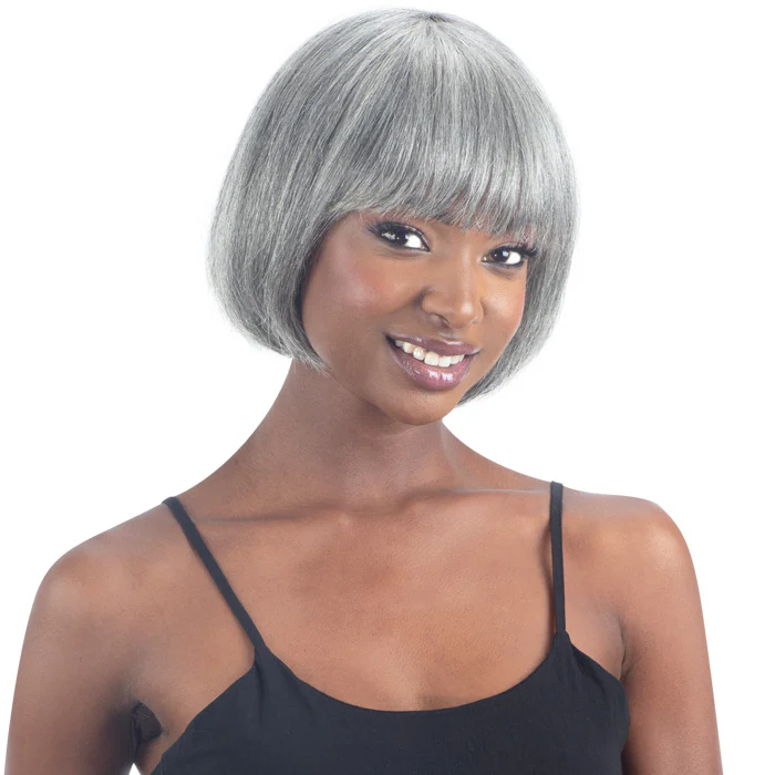 Model Model Premium Nude Brazilian Natural 100% Human Hair Full Wig - FAYE - Image 2