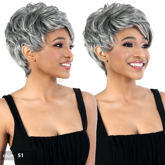 Motown Tress Curlable Full Wig - SANDY - Image 3