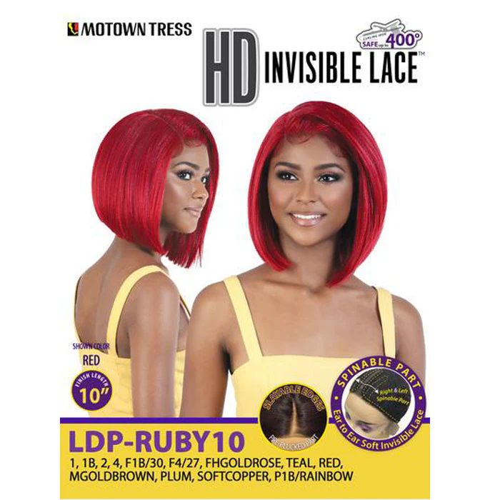 Motown Tress HD Invisible Spinable Lace Part Wig - LDP-RUBY10 - Image 5