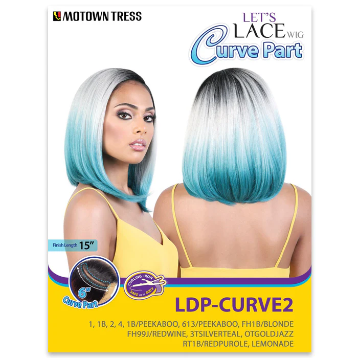 Motown Tress Let's Lace Curve Part 6" Part Wig - LDP-CURVE 2 - Image 7