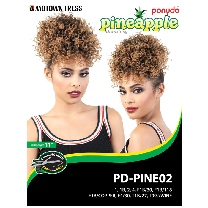 Motown Tress Ponydo Pineapple Drawstring Ponytail PD-PINE02 - Image 3