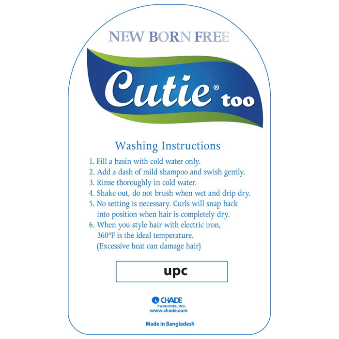 New Born Free Cutie Collection Full Wig - CUTIE TOO 94 - Image 3