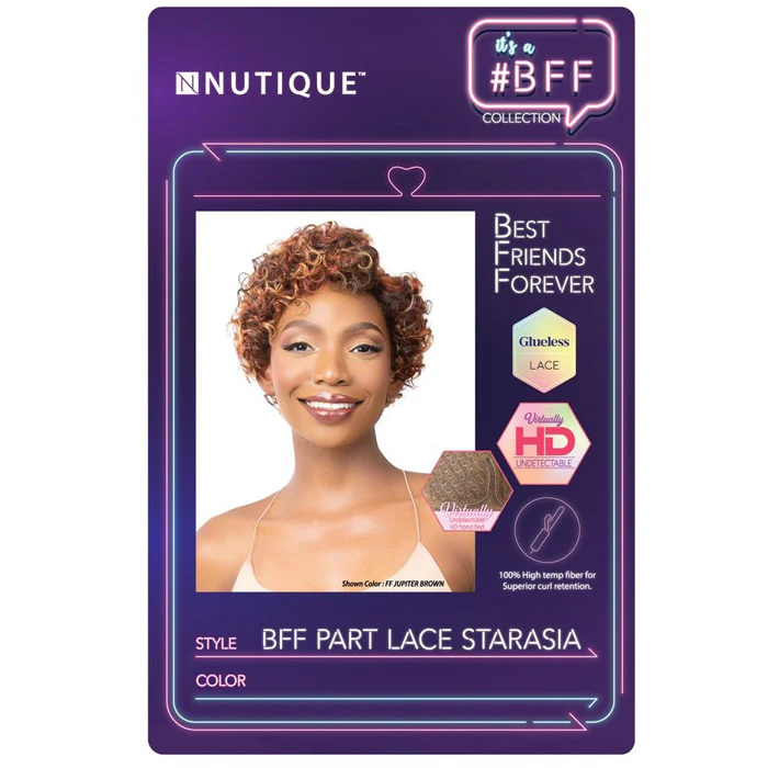 Nutique BFF Glueless HD Virtually Undetectable Lace Part Wig - BFF PART LACE STARASIA - Image 4