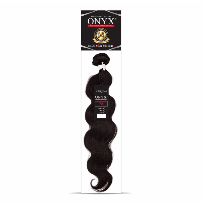 Onyx 7A 100% Brazilian Virgin Remi Human Hair Weave Bundle - BODY WAVE 10"-26"