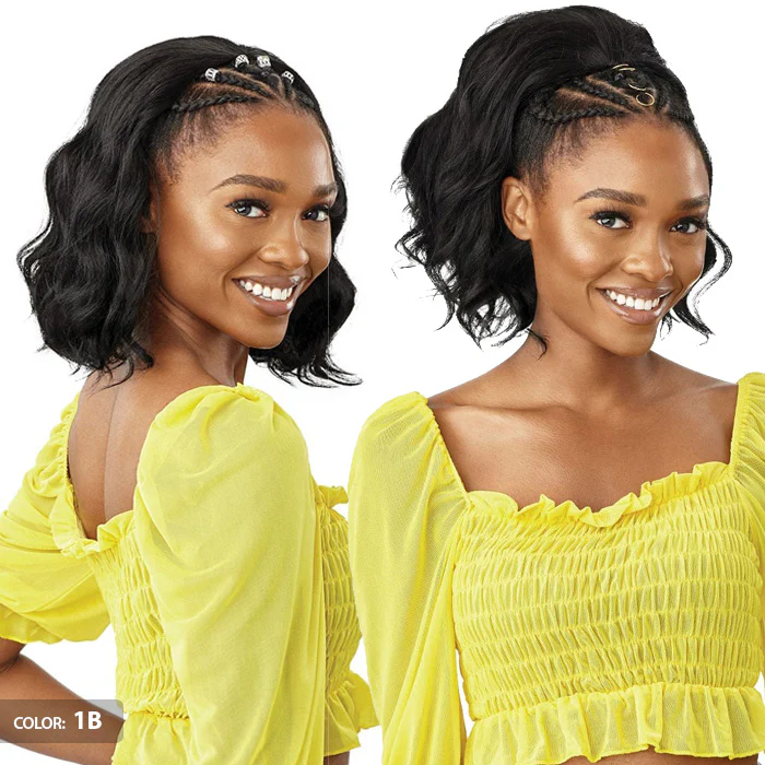 Outre Converti Cap Deluxe Half Wig - CELESTIAL WAVES - Image 3