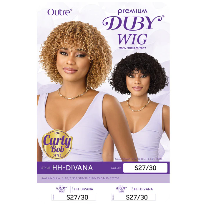 Outre Duby Wig 100% Human Hair Full Wig - HH-DIVANA - Image 5