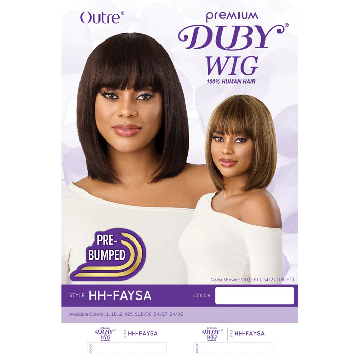 Outre Duby Wig 100% Human Hair Full Wig - HH-FAYSA - Image 4