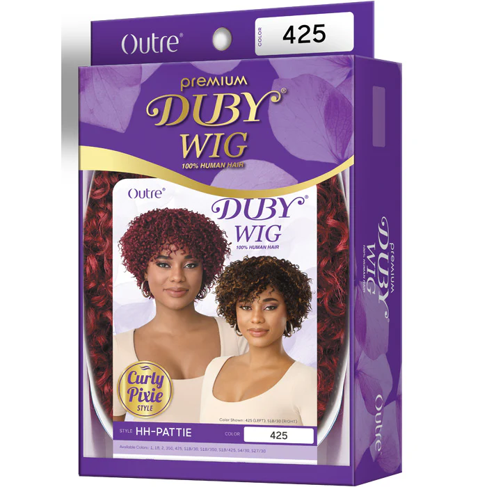 Outre Duby Wig 100% Human Hair Full Wig - HH-PATTIE - Image 5
