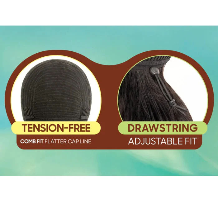Outre EverRoot 100% Unprocessed Human Hair Half Wig - HH-DEEP WAVE 16" - Image 5