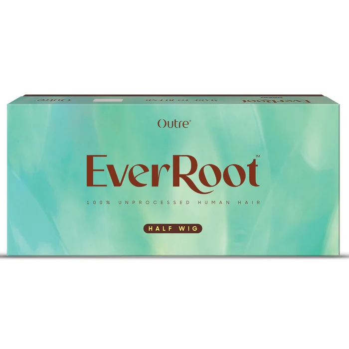 Outre EverRoot 100% Unprocessed Human Hair Half Wig - HH-DEEP CURL 18" - Image 5
